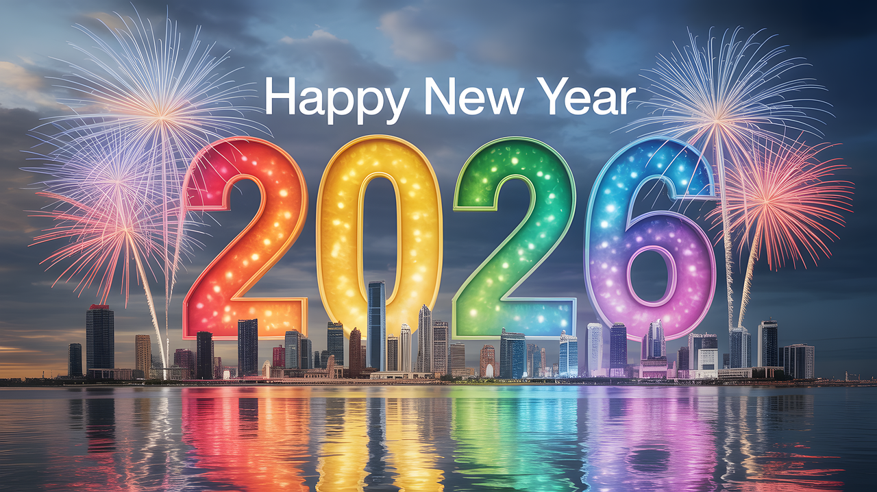 ai generated, happy new year, 2026, new year's day, horizon, multi coloured, fireworks, metropolis, design, fireworks show, new year's eve, skyline-9679428.jpg